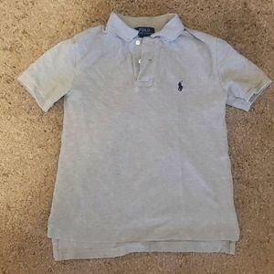 Boys grey polo